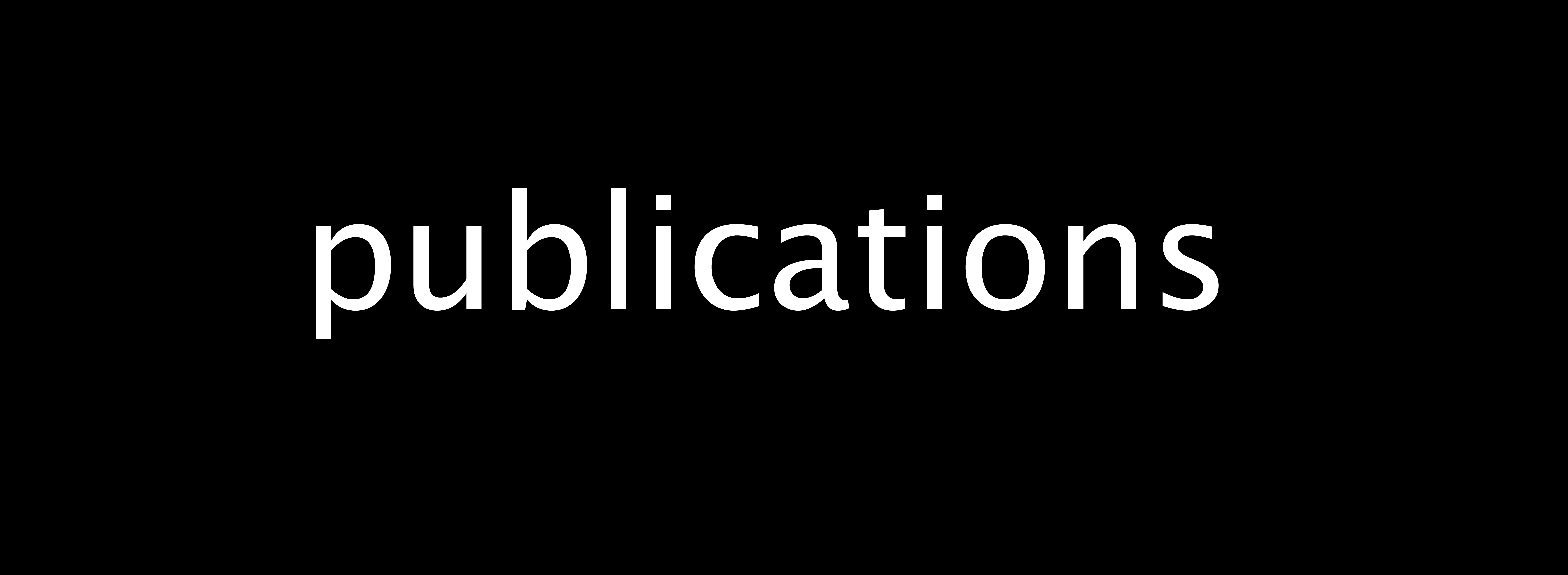 Publications